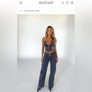 DELANI TOP GREY (small) & DELANI PANT
GREY (xs) - Outcast